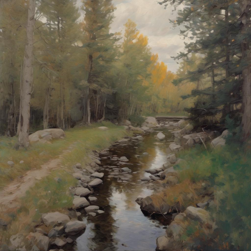 Ο Αισθητικός Αυτοσχεδιασμός στο Έργο του Eilif Peterssen
